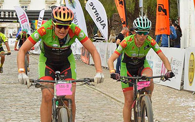 Desi Castro y Tamara Sánchez (Extremadura-Ecopilas) confirman su primer podio en Algarve Bike Challenge