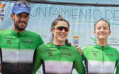 ADRIÁN GONZÁLEZ Y MARÍA MURILLO GANAN LA “4 LOBOS Y 3 MIL BUITRES”-CAMPEONATO DE EXTREMADURA XCM EN SERRADILLA