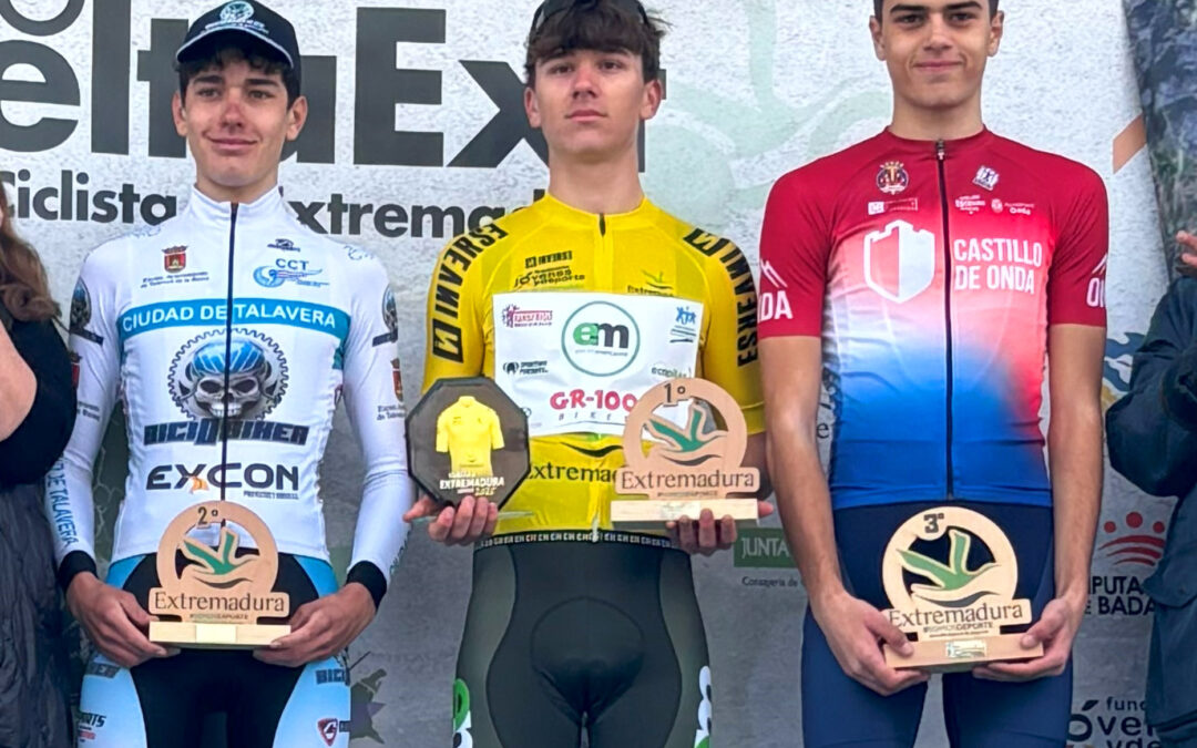 ÁLVARO DOMÍNGUEZ GANA LA VUELTA A EXTREMADURA JÚNIOR PARA ELECTROMERCANTIL-GR100