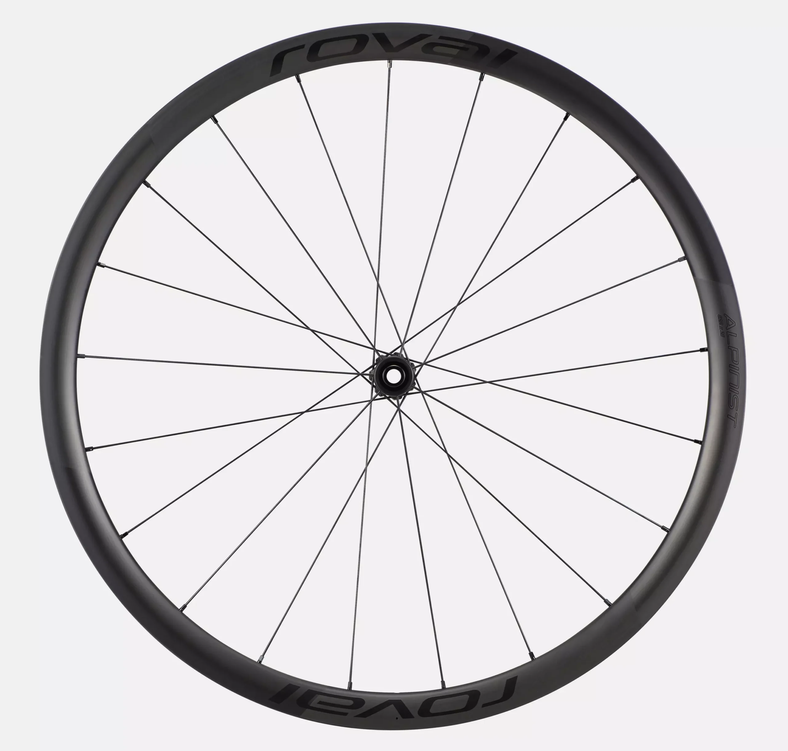 30022-530_WHL_ALPINIST-CL-TUBELESS-CARBON-BLK-700C_FRONT-SIDE